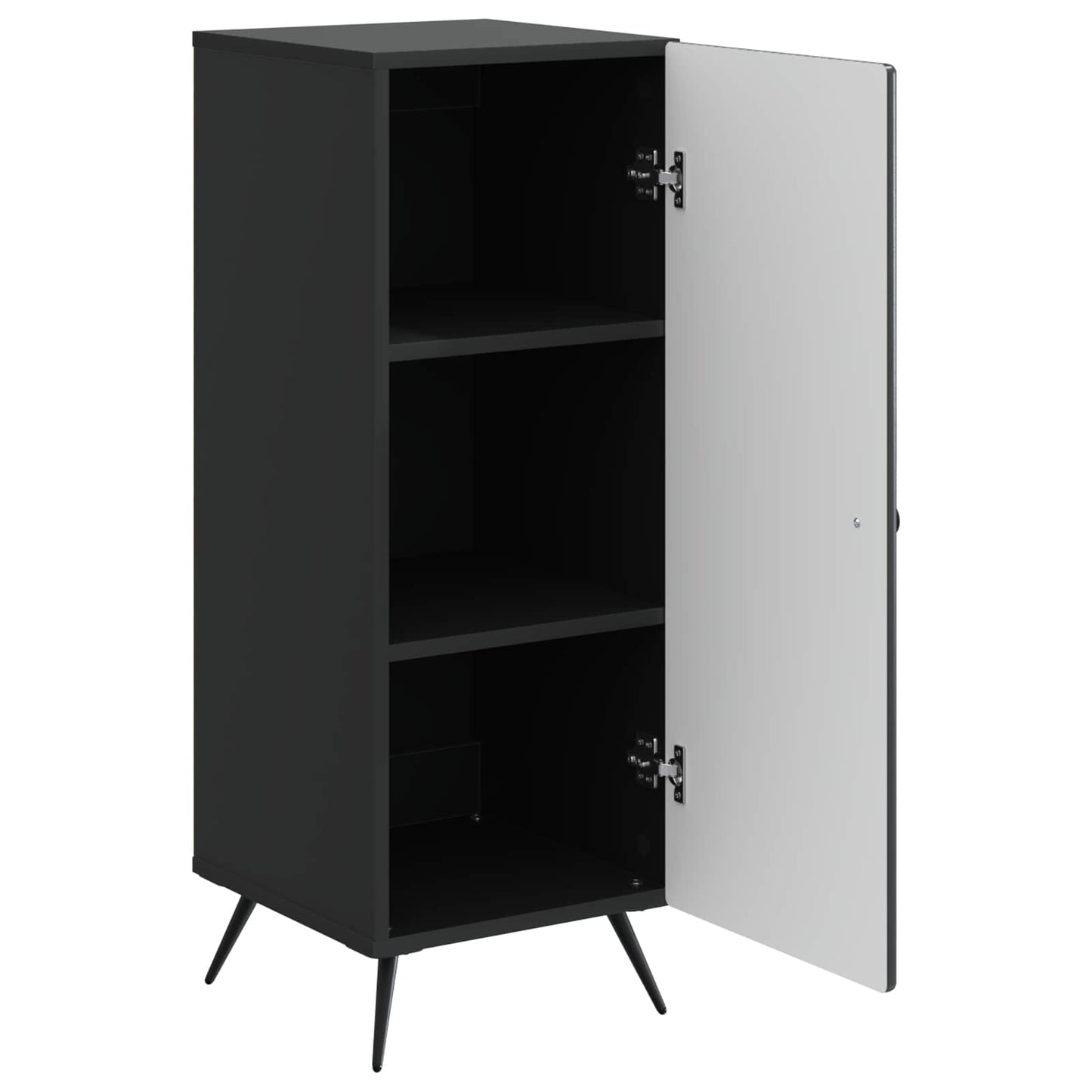 Sideboard Black 33 x 34.5 x 90 cm Engineered Wood