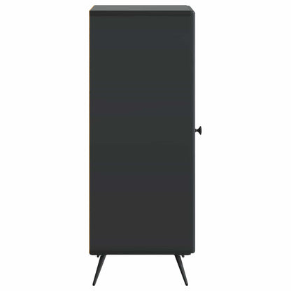 Sideboard Black 33 x 34.5 x 90 cm Engineered Wood