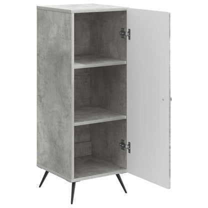 Sideboard Concrete Grey 33 x 34.5 x 90 cm Engineered Wood