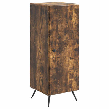 Sideboard Smoked Oak 33 x 34.5 x 90 cm Engineered Wood