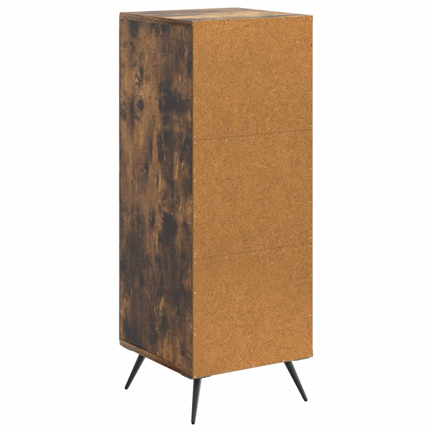 Sideboard Smoked Oak 33 x 34.5 x 90 cm Engineered Wood