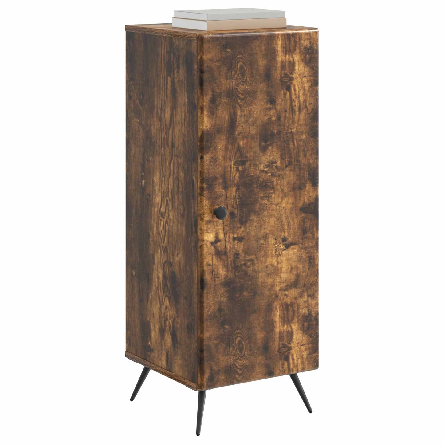 Sideboard Smoked Oak 33 x 34.5 x 90 cm Engineered Wood