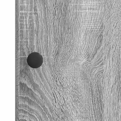 Sideboard Grey Sonoma 33 x 34.5 x 90 cm Engineered Wood