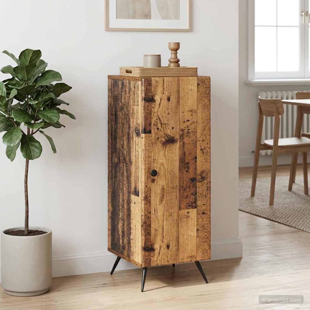 Sideboard Old Wood 33 x 34.5 x 90 cm Engineered Wood