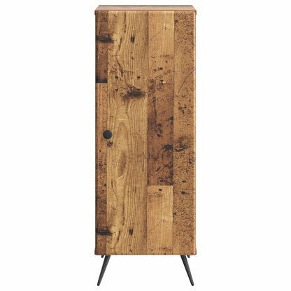 Sideboard Old Wood 33 x 34.5 x 90 cm Engineered Wood