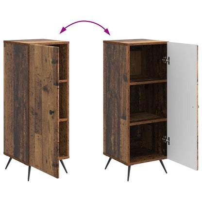 Sideboard Old Wood 33 x 34.5 x 90 cm Engineered Wood