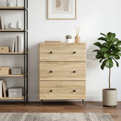 Drawer Cabinet Sonoma Oak 66 x 34.5 x 90 cm Engineered Wood