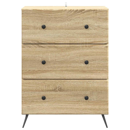 Drawer Cabinet Sonoma Oak 66 x 34.5 x 90 cm Engineered Wood
