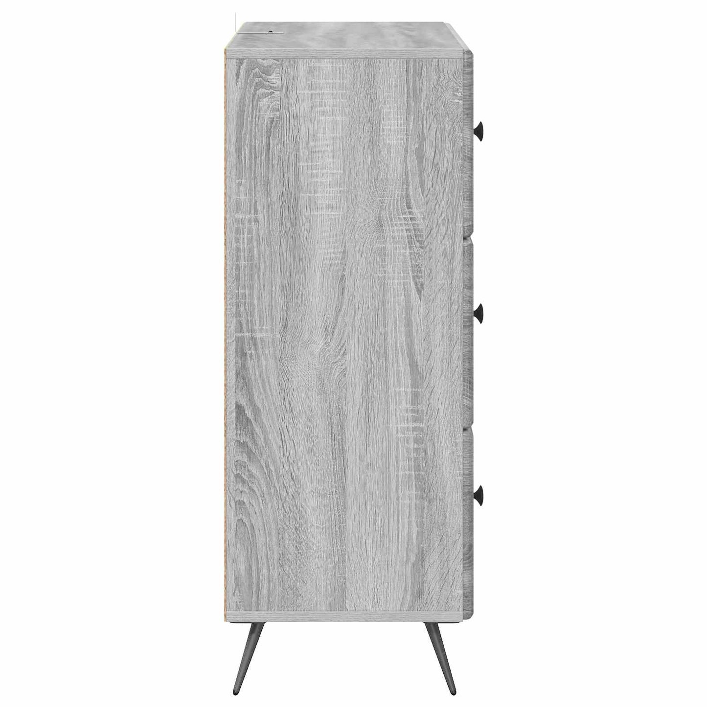 Drawer Cabinet Grey Sonoma 66 x 34.5 x 90 cm Engineered Wood
