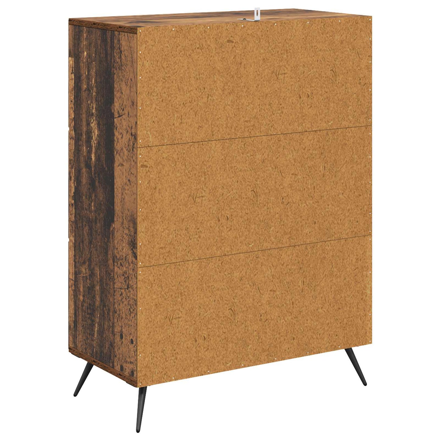 Drawer Cabinet Old Wood 66 x 34.5 x 90 cm Engineered Wood
