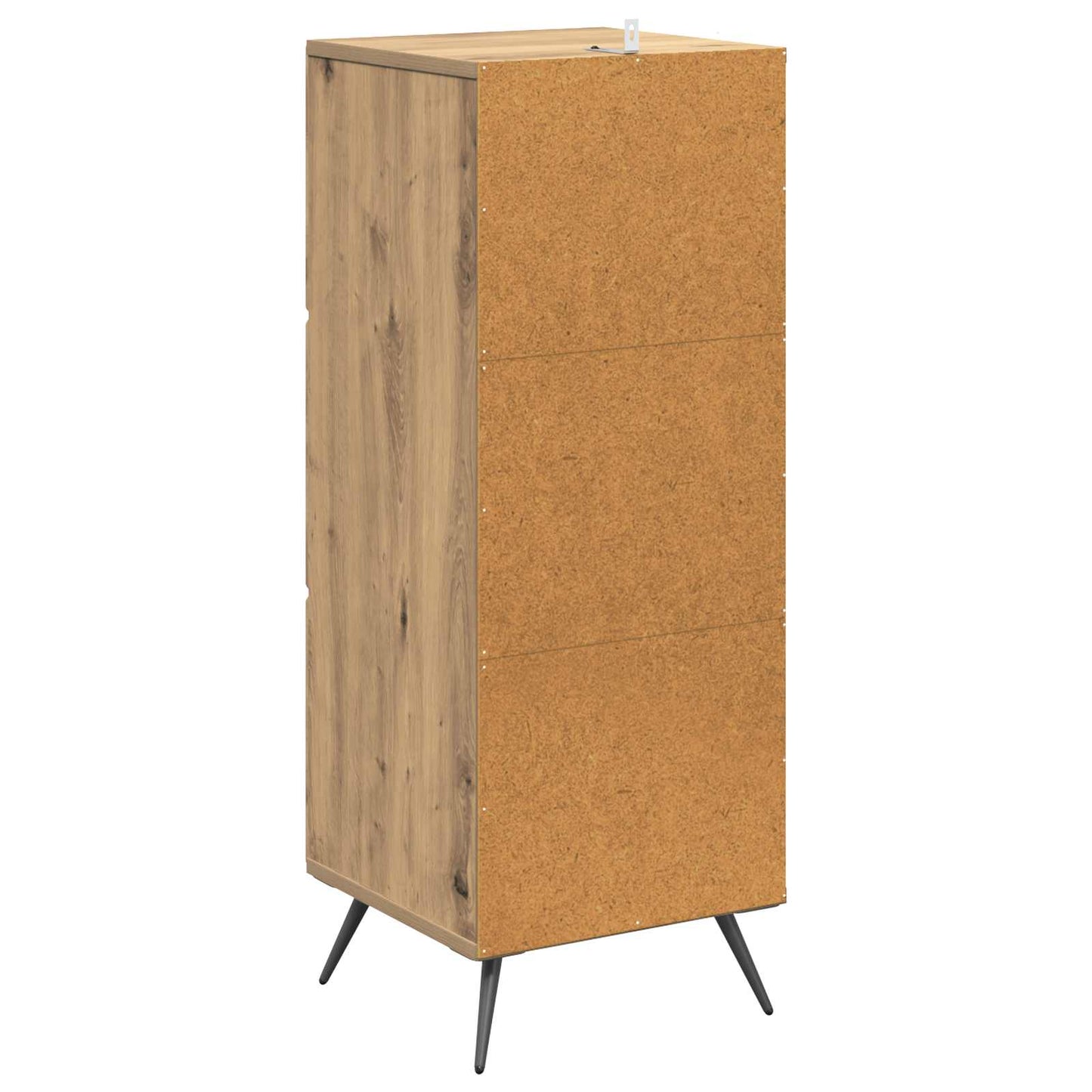 Drawer Cabinet 33 x 34.5 x 90 cm Engineered Wood Artisan Oak