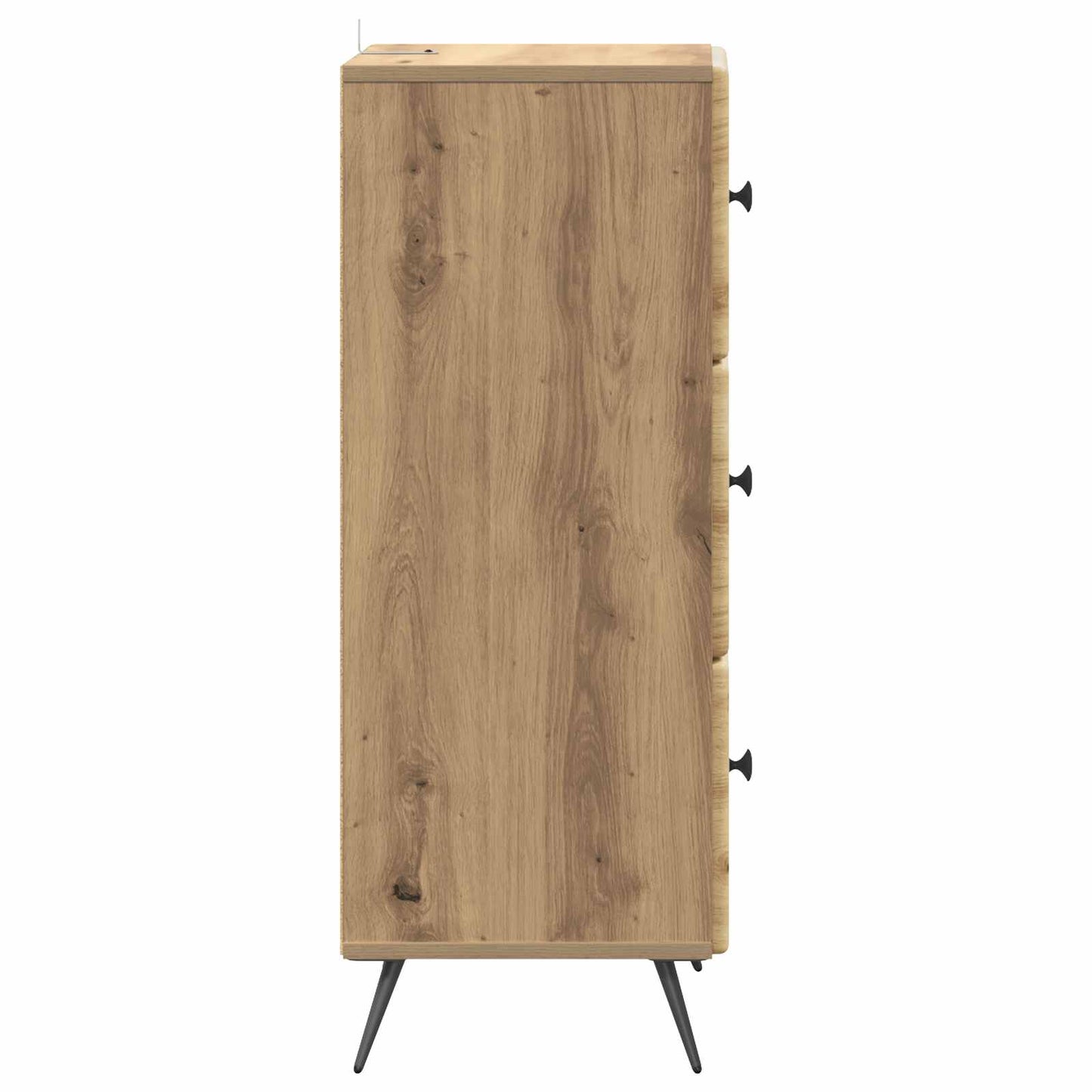 Drawer Cabinet 33 x 34.5 x 90 cm Engineered Wood Artisan Oak