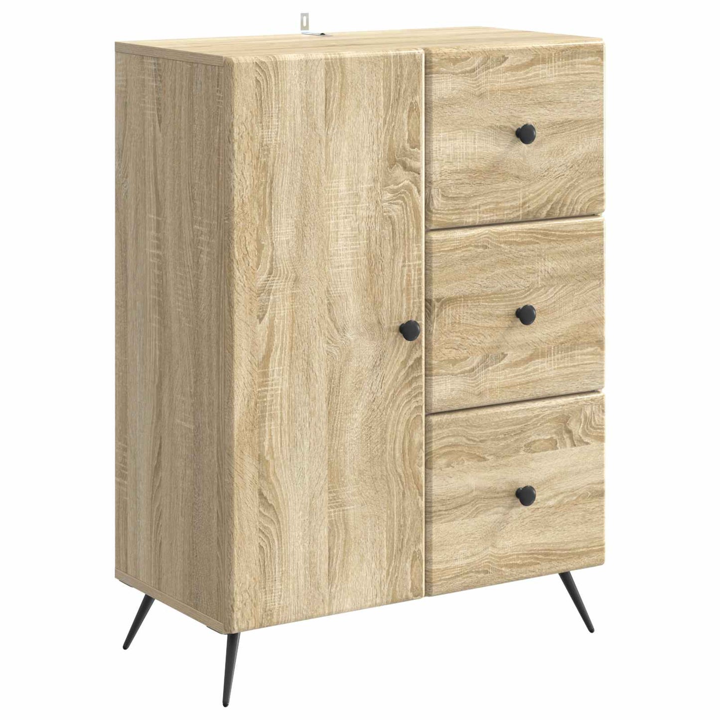 Sideboard Sonoma Oak 66 x 34.5 x 90 cm Engineered Wood