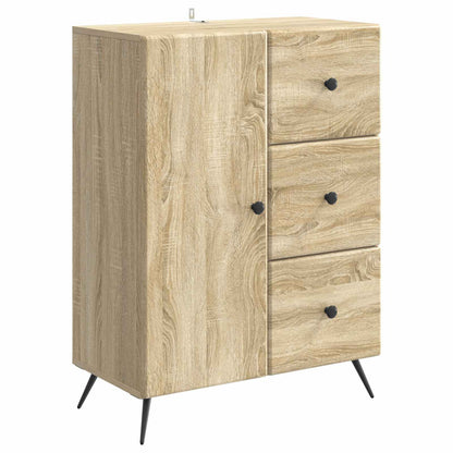 Sideboard Sonoma Oak 66 x 34.5 x 90 cm Engineered Wood