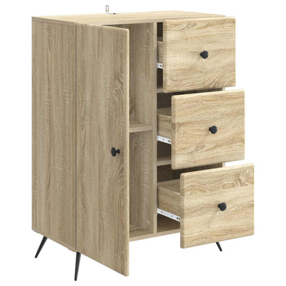 Sideboard Sonoma Oak 66 x 34.5 x 90 cm Engineered Wood