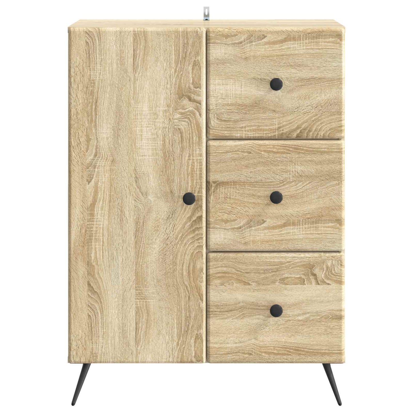 Sideboard Sonoma Oak 66 x 34.5 x 90 cm Engineered Wood