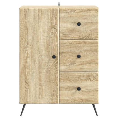 Sideboard Sonoma Oak 66 x 34.5 x 90 cm Engineered Wood