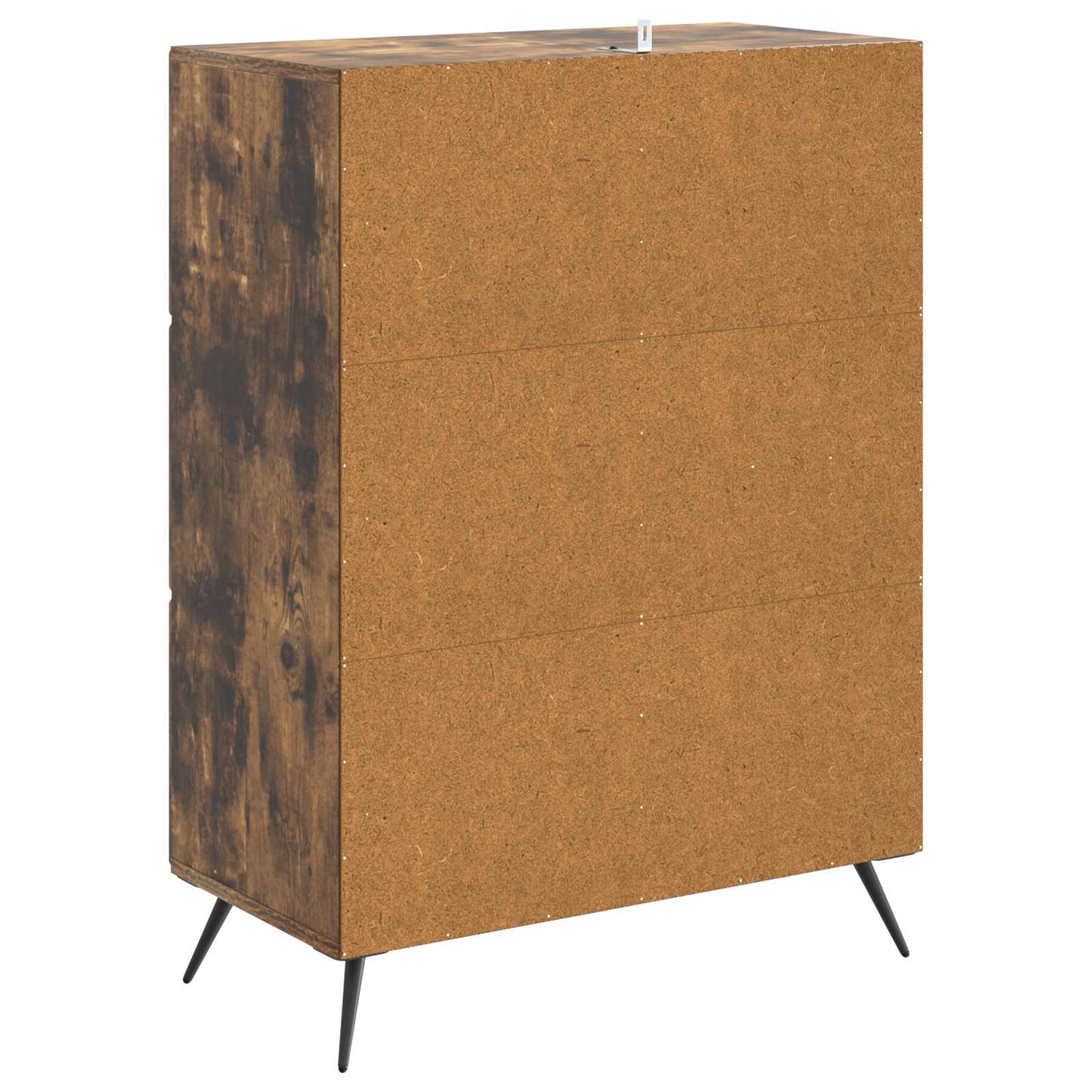 Sideboard Smoked Oak 66 x 34.5 x 90 cm Engineered Wood
