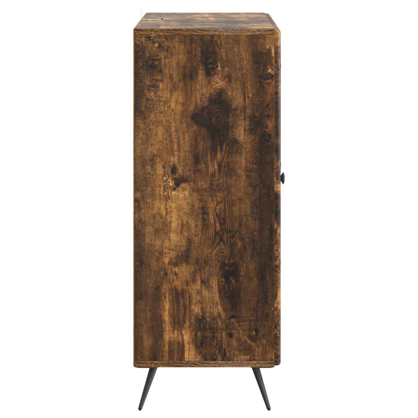 Sideboard Smoked Oak 66 x 34.5 x 90 cm Engineered Wood
