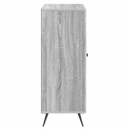 Sideboard Grey Sonoma 66 x 34.5 x 90 cm Engineered Wood