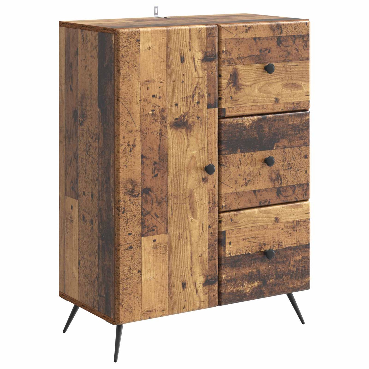 Sideboard Old Wood 66 x 34.5 x 90 cm Engineered Wood