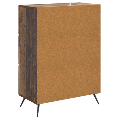 Sideboard Old Wood 66 x 34.5 x 90 cm Engineered Wood