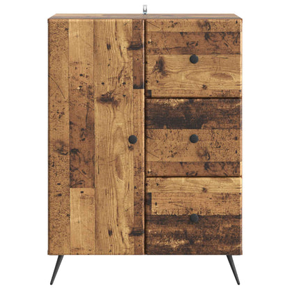 Sideboard Old Wood 66 x 34.5 x 90 cm Engineered Wood