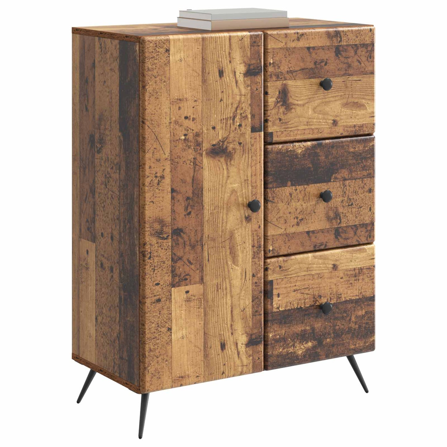 Sideboard Old Wood 66 x 34.5 x 90 cm Engineered Wood