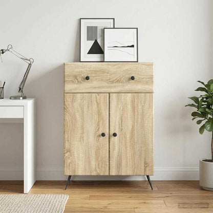 Sideboard Sonoma Oak 66 x 34.5 x 90 cm Engineered Wood