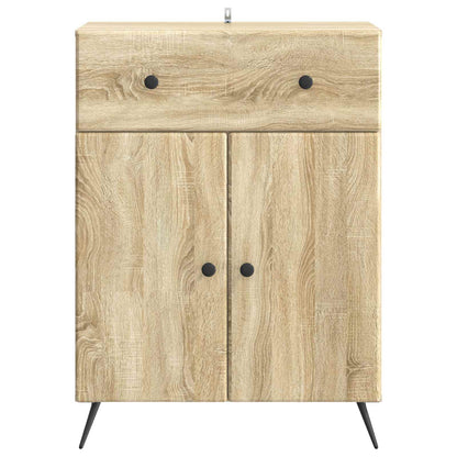 Sideboard Sonoma Oak 66 x 34.5 x 90 cm Engineered Wood