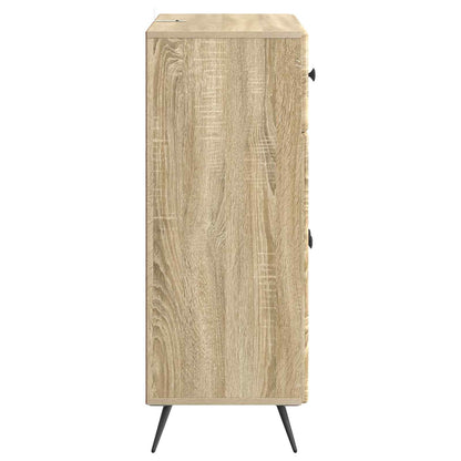 Sideboard Sonoma Oak 66 x 34.5 x 90 cm Engineered Wood