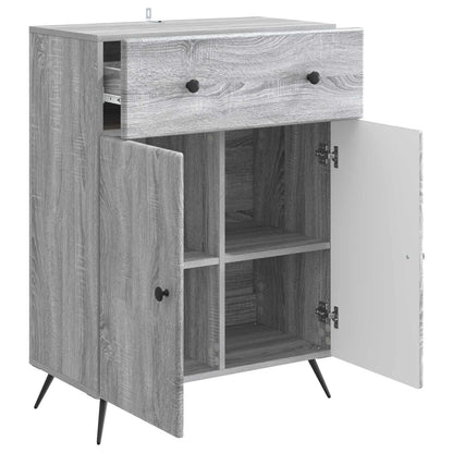 Sideboard Grey Sonoma 66 x 34.5 x 90 cm Engineered Wood