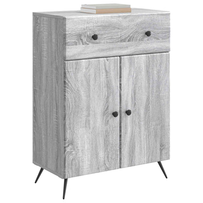 Sideboard Grey Sonoma 66 x 34.5 x 90 cm Engineered Wood