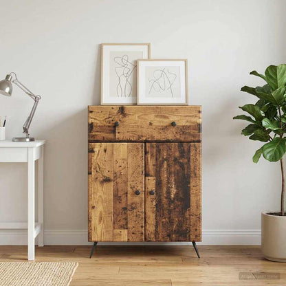 Sideboard Old Wood 66 x 34.5 x 90 cm Engineered Wood