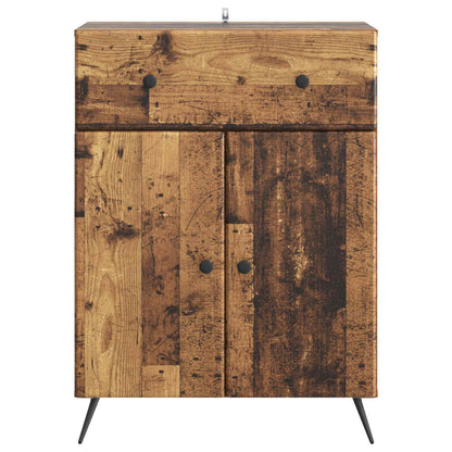 Sideboard Old Wood 66 x 34.5 x 90 cm Engineered Wood