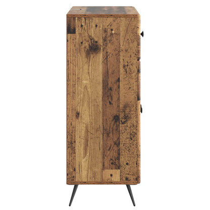 Sideboard Old Wood 66 x 34.5 x 90 cm Engineered Wood