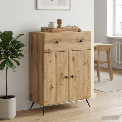 Sideboard Artisan Oak 66 x 34.5 x 90 cm Engineered Wood