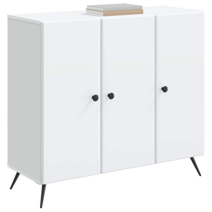 Sideboard White 89 x 34.5 x 80 cm Engineered Wood