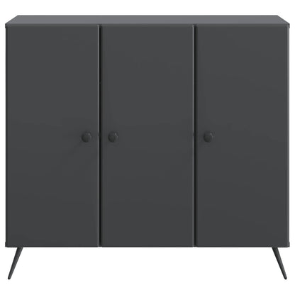 Sideboard Black 89 x 34.5 x 80 cm Engineered Wood