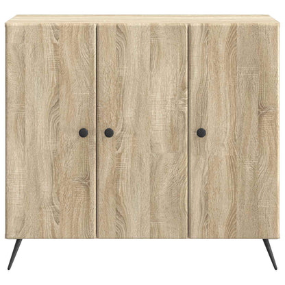 Sideboard Sonoma Oak 89 x 34.5 x 80 cm Engineered Wood