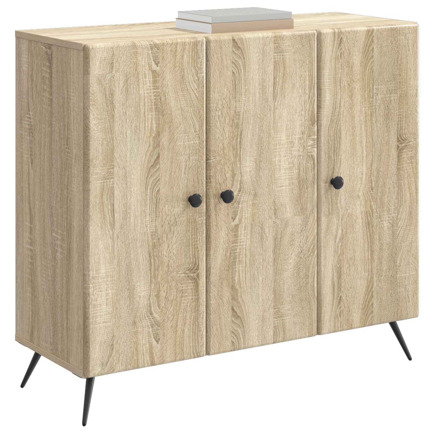 Sideboard Sonoma Oak 89 x 34.5 x 80 cm Engineered Wood