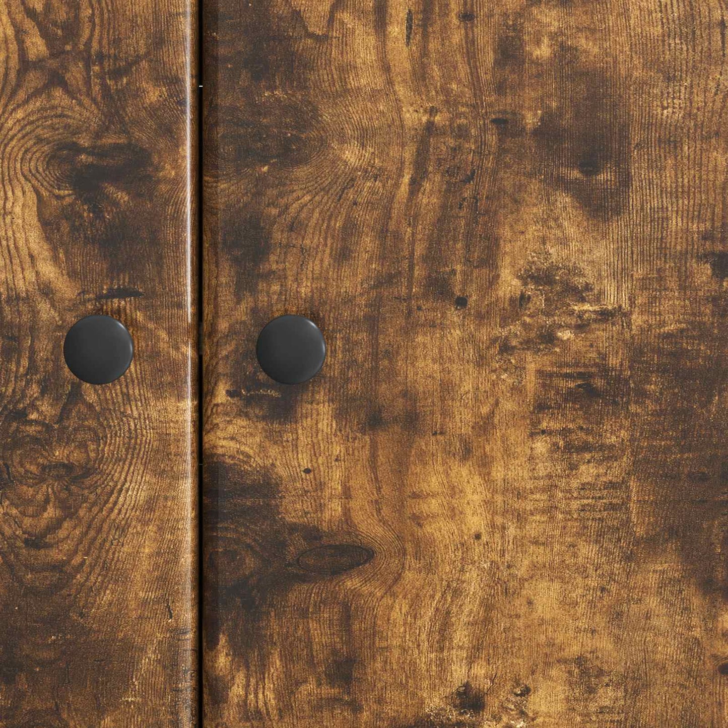 Sideboard Smoked Oak 89 x 34.5 x 80 cm Engineered Wood
