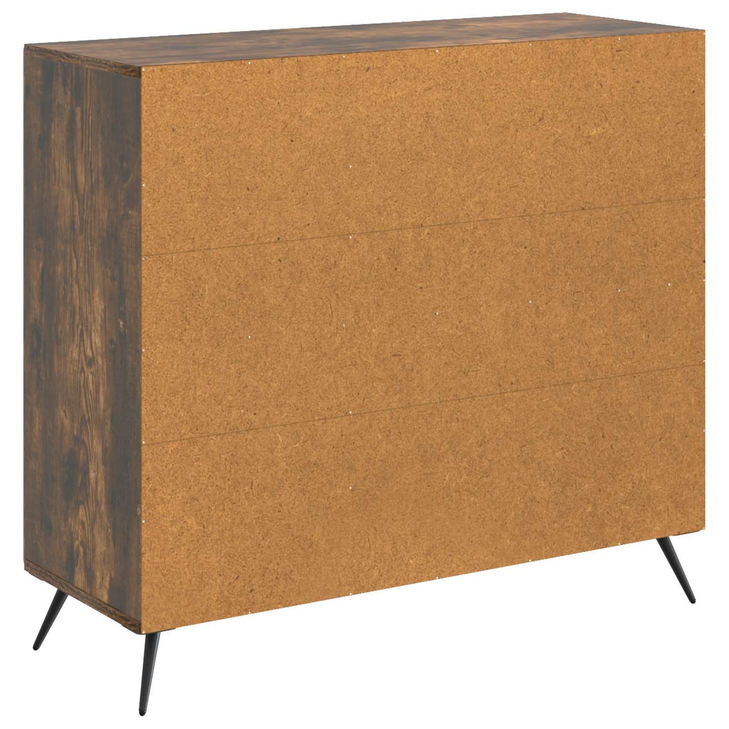 Sideboard Smoked Oak 89 x 34.5 x 80 cm Engineered Wood
