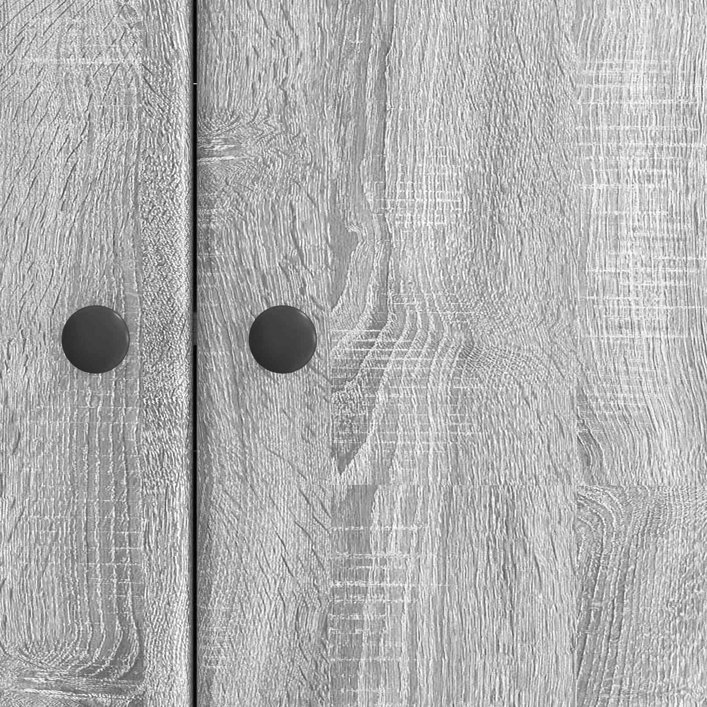 Sideboard Grey Sonoma 89 x 34.5 x 80 cm Engineered Wood