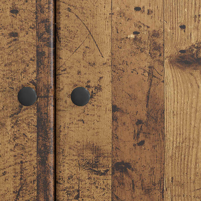 Sideboard Old Wood 89 x 34.5 x 80 cm Engineered Wood
