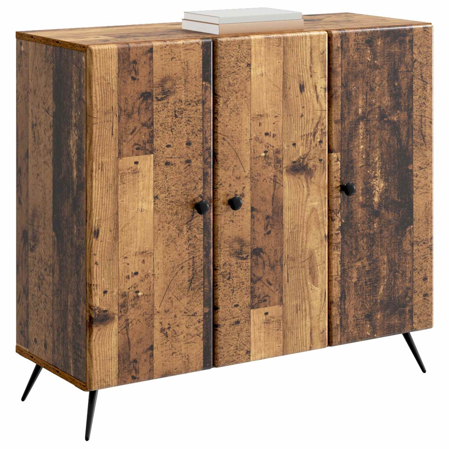 Sideboard Old Wood 89 x 34.5 x 80 cm Engineered Wood