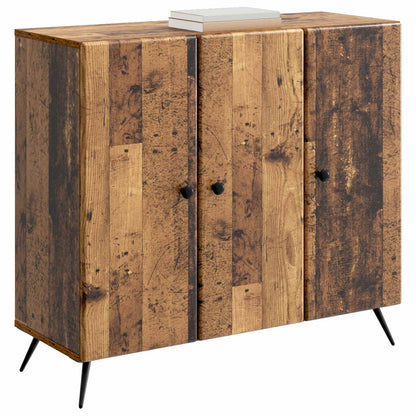 Sideboard Old Wood 89 x 34.5 x 80 cm Engineered Wood