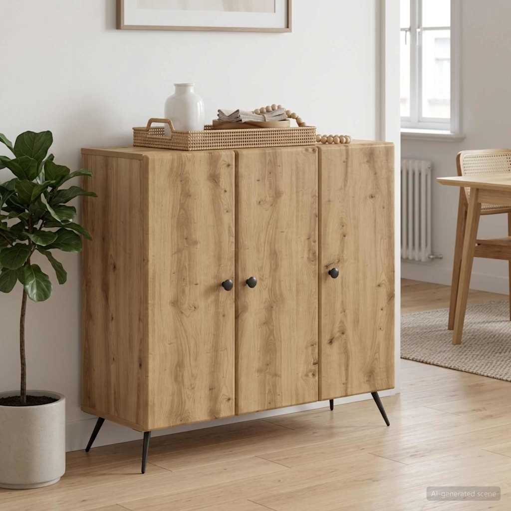 Sideboard Artisan Oak 89 x 34.5 x 80 cm Engineered Wood