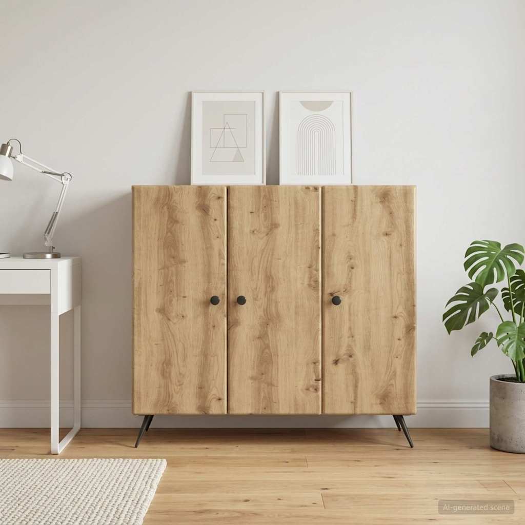Sideboard Artisan Oak 89 x 34.5 x 80 cm Engineered Wood