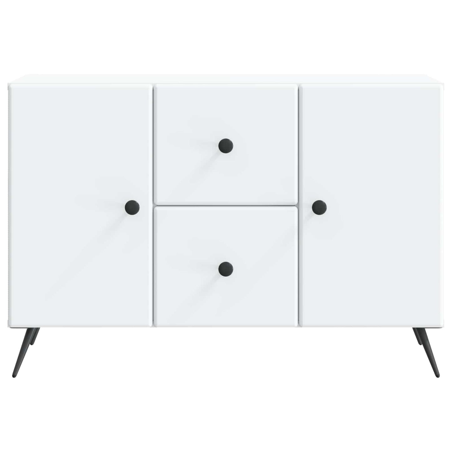 Sideboard with Drawer White 89 x 34.5 x 60 cm Engineered Wood